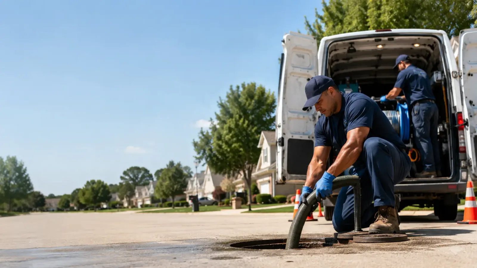 Sewer Backup Cleanup services in Portland, OH